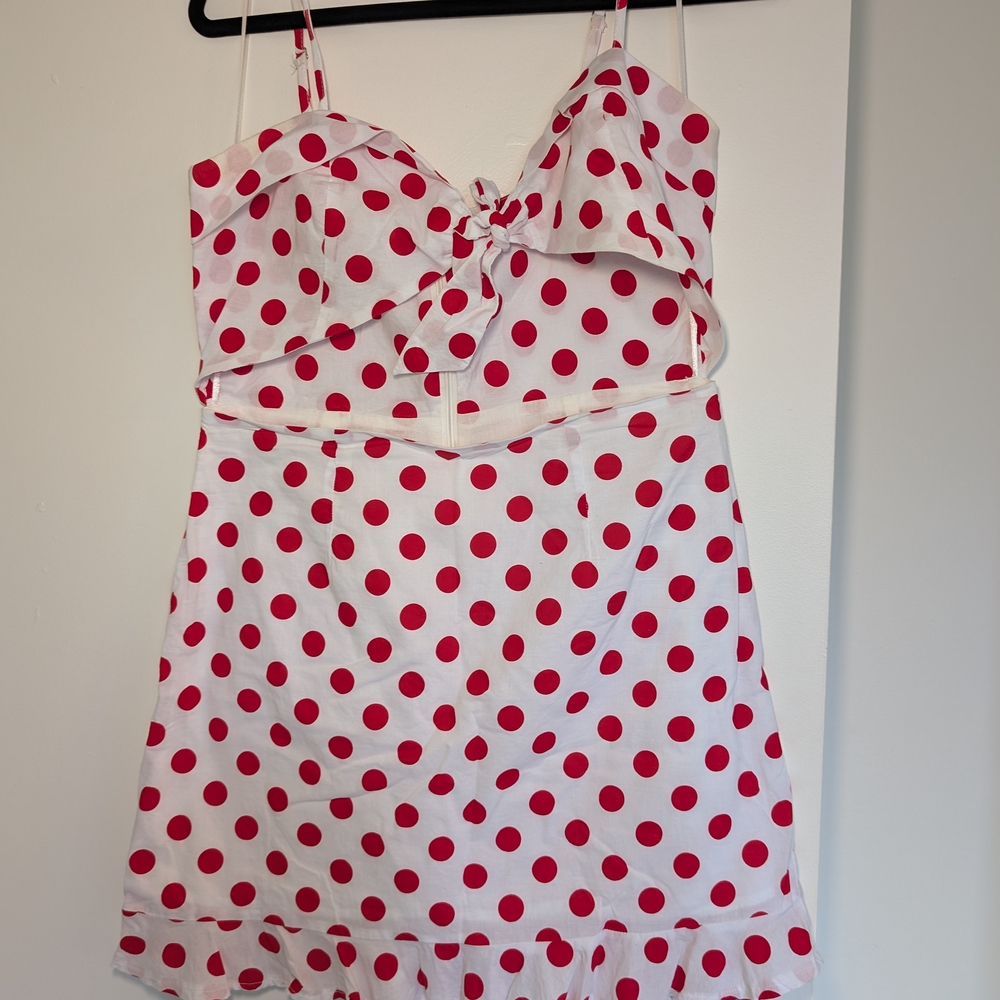 Red Polka Dot Dress